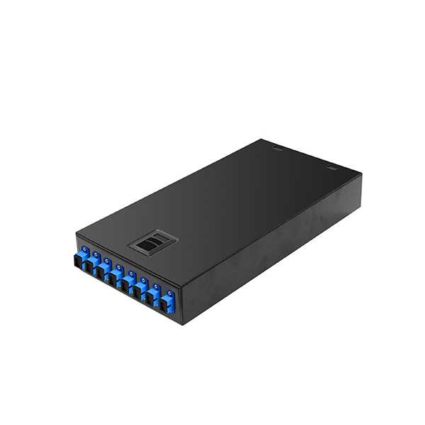 8 - port fiber optic termination box